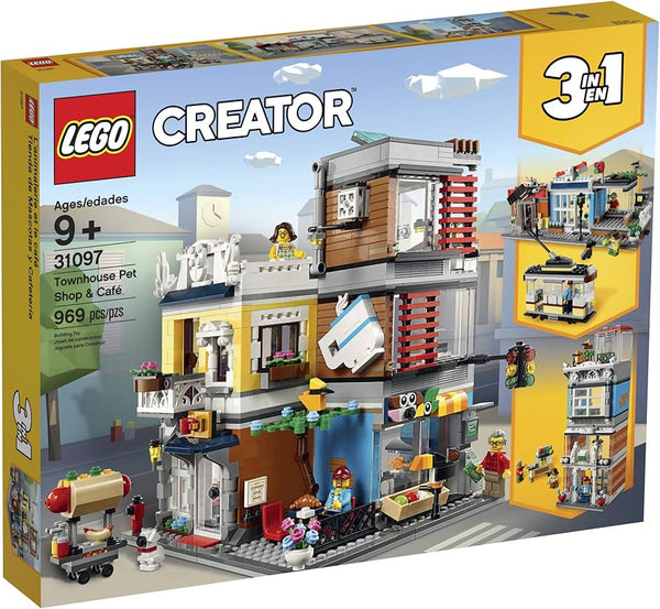 LEGO 31097 Townhouse Pet Shop & Café – Imperfect Box | Grade A
