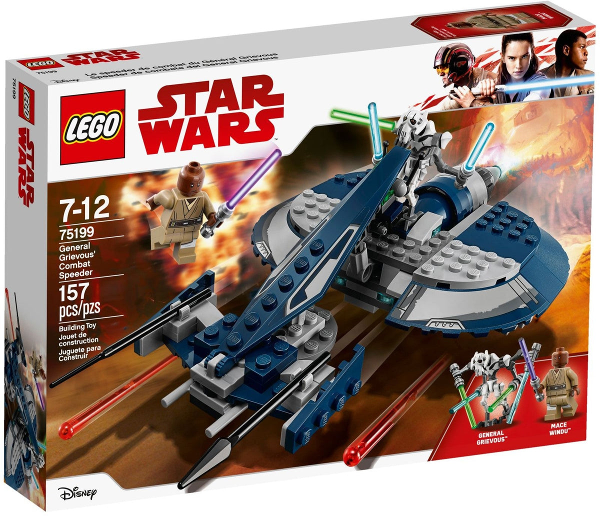 LEGO 75199 General Grievous' Combat Speeder – Like New | Grade A