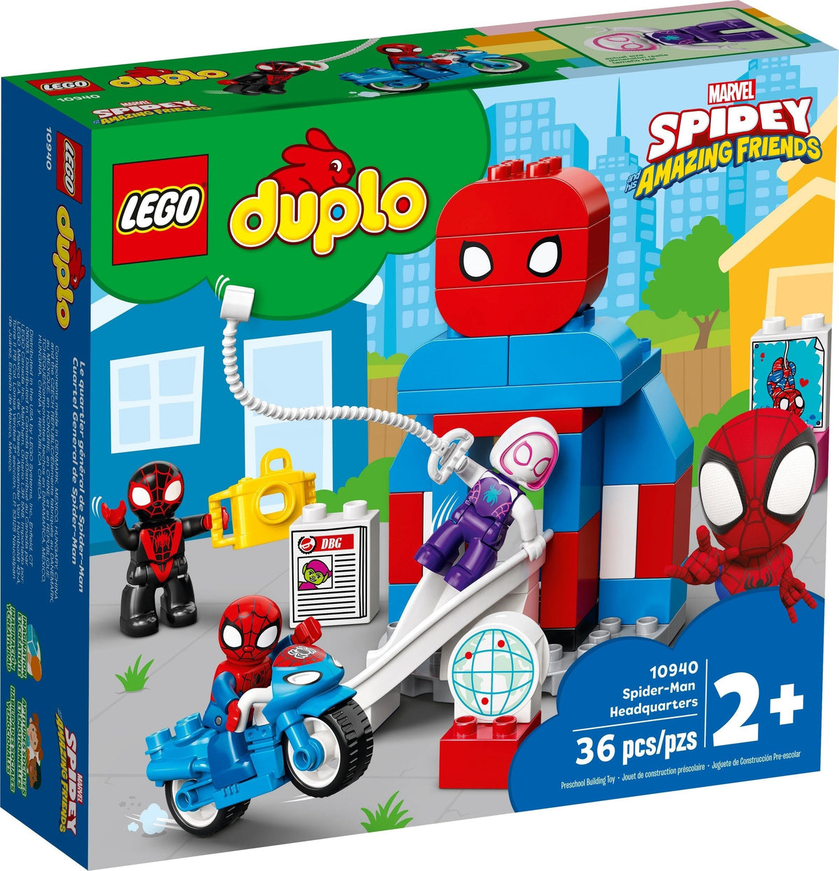 LEGO 10940 Spider-Man Headquarters – Like New | Grade A
