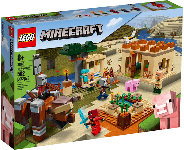 LEGO 21160 The Illager Raid – Imperfect Box | Grade A