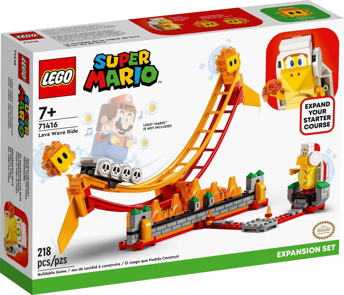LEGO 71416 Lava Wave Ride – Like New | Grade A