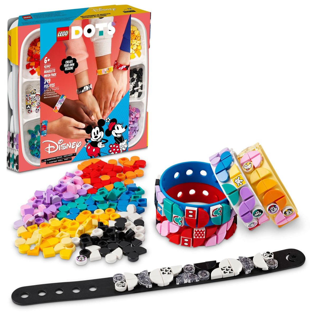 LEGO 41947 Méga pack de bracelets Mickey et ses amis – Comme neuf | Grade A