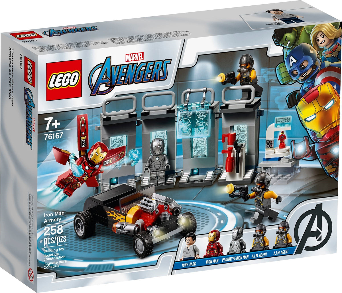 LEGO 76167 Iron Man Armory – Like New | Grade A