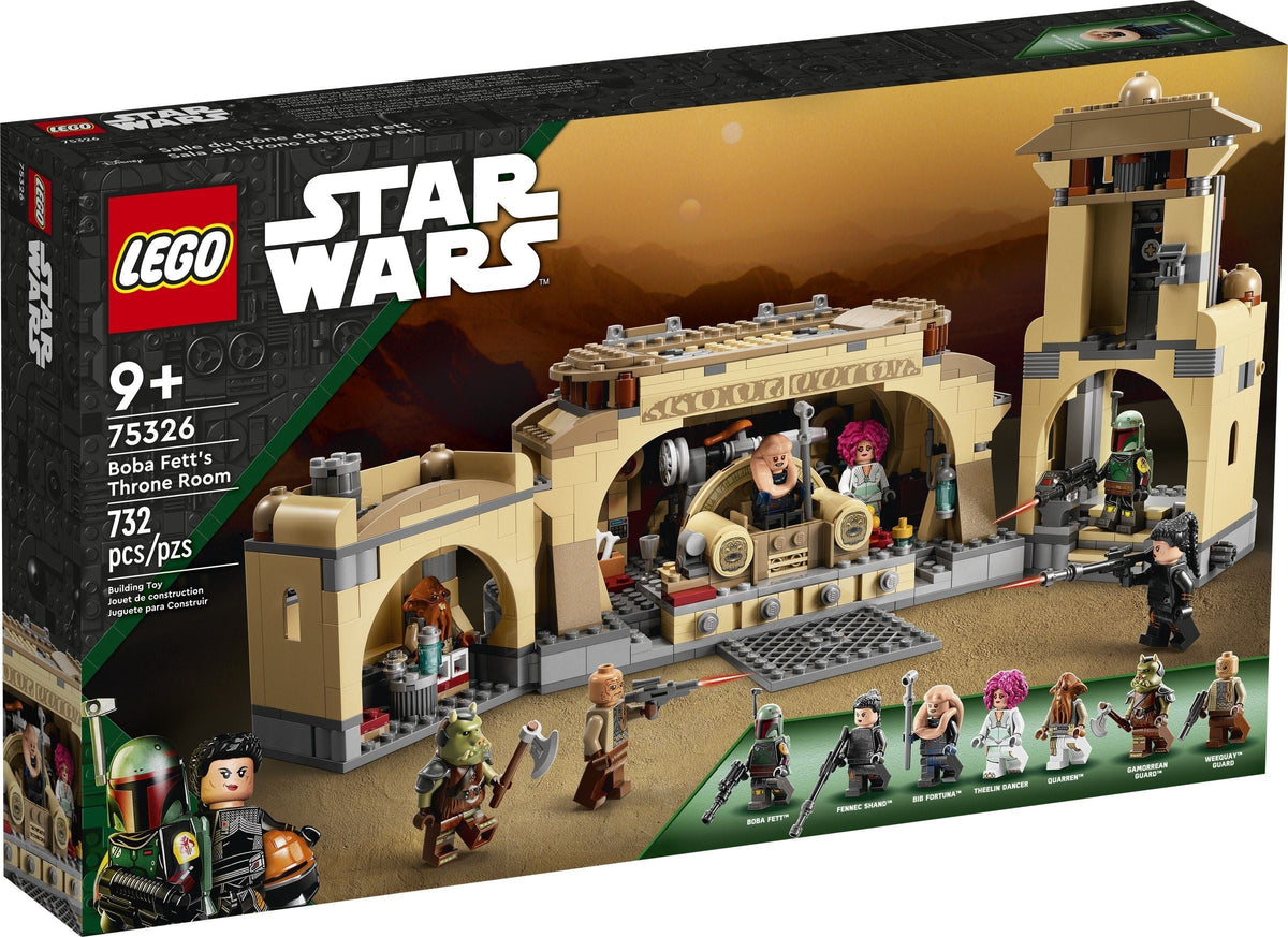 LEGO 75326 La salle du trône de Boba Fett – Occasion | Grade A