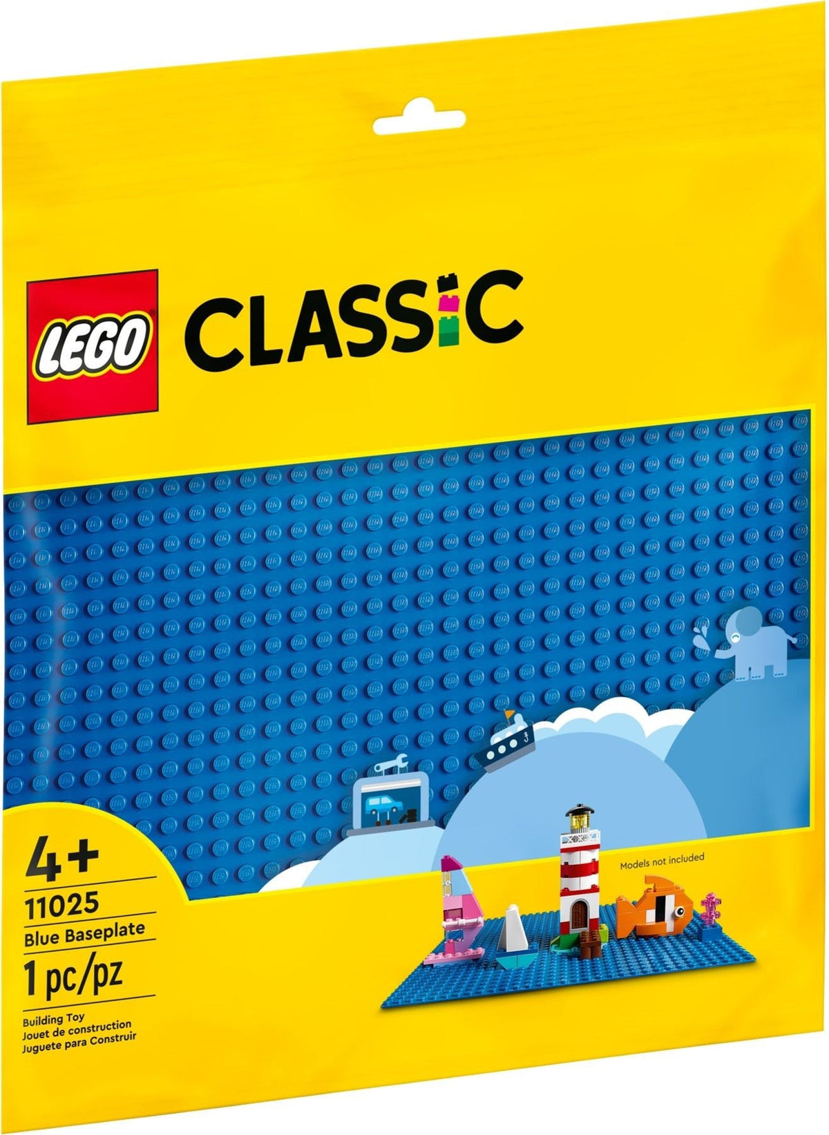 LEGO 11025 Blue Baseplate – Like New | Grade A