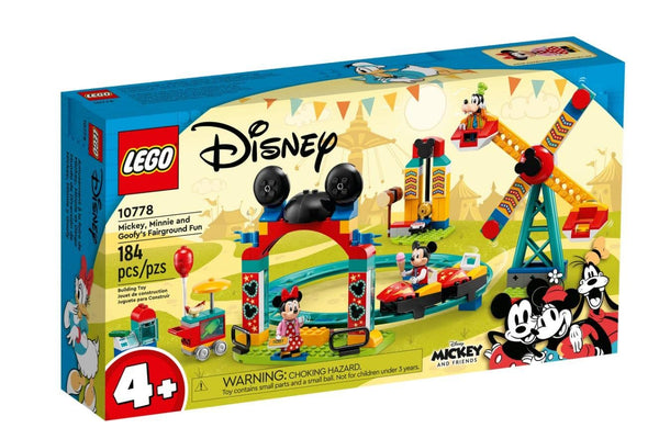 LEGO 10778 Mickey, Minnie and Goofy's Fairground Fun – Like New | Grade A