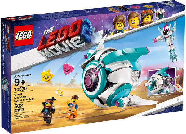 LEGO 70830 Sweet Mayhem's Systar Starship! – Like New | Grade A
