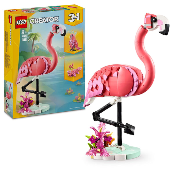 LEGO 31170 Wild Animals: Pink Flamingo – Like New | Grade A