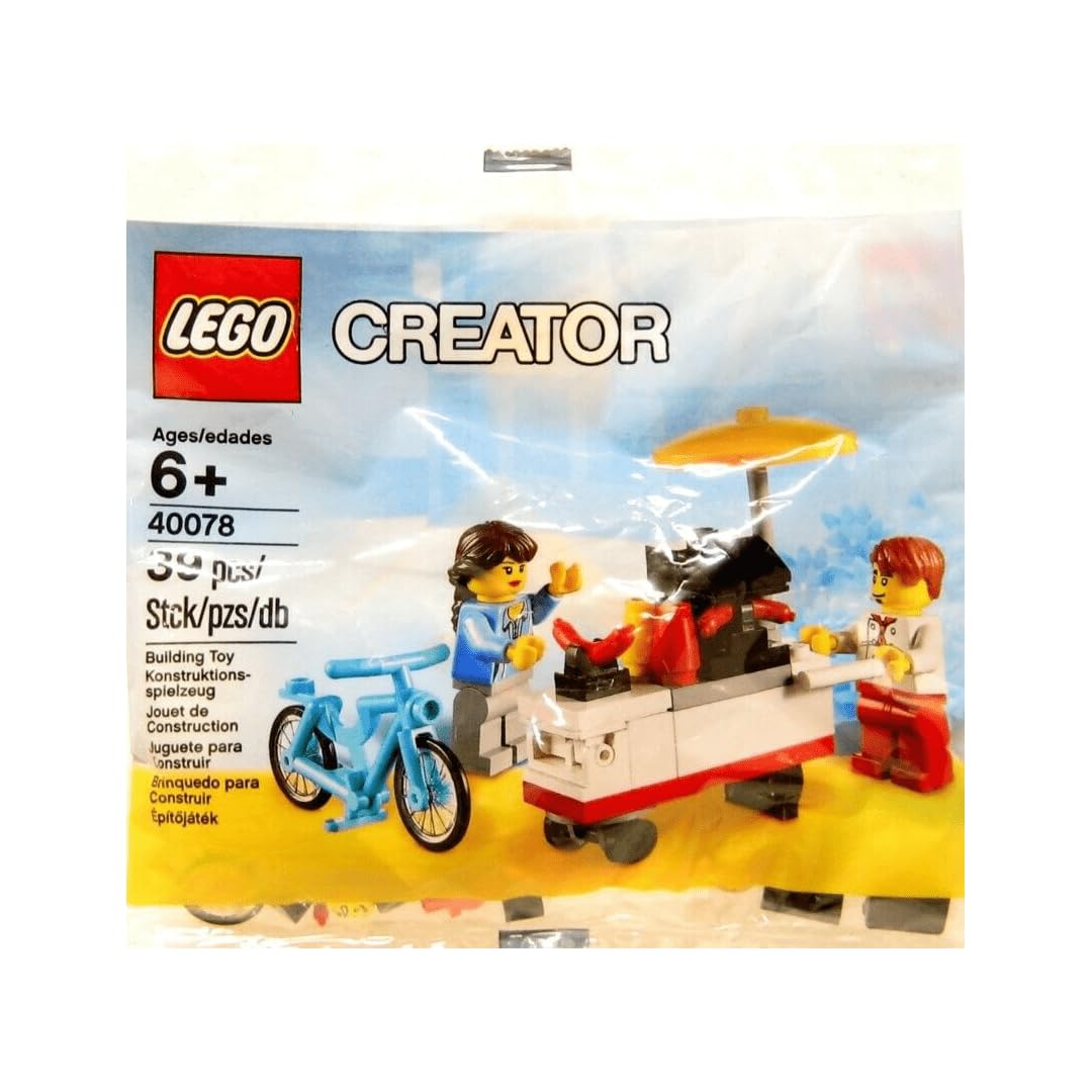 LEGO 40078 Le chariot à hot-dogs – Boîte abîmée | Grade A