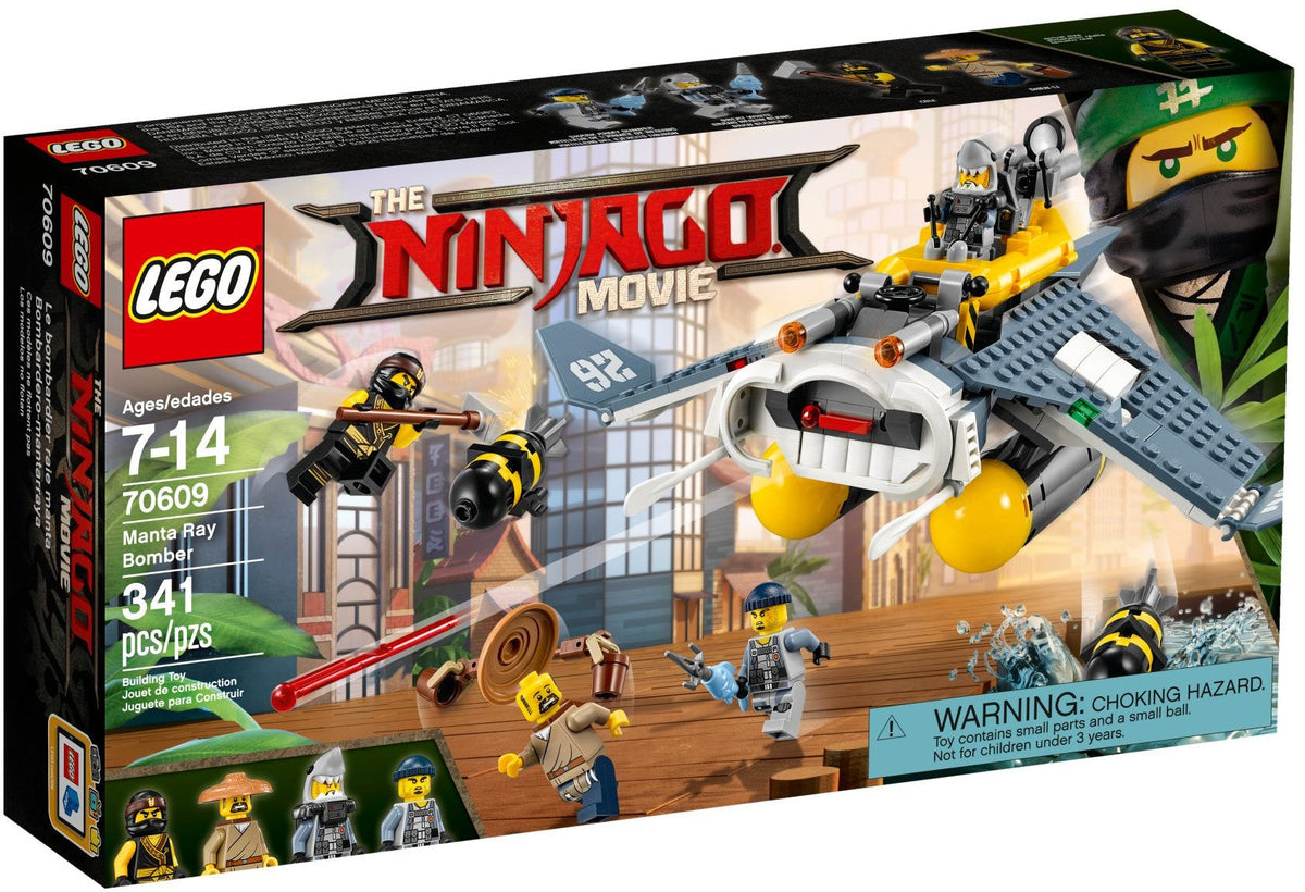 LEGO 70609 Manta Ray Bomber – Like New | Grade A
