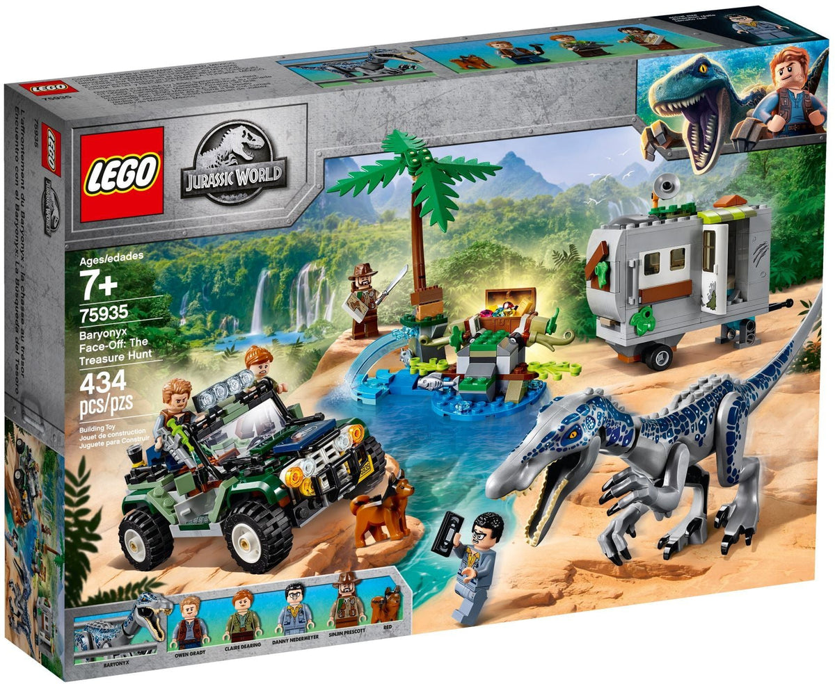 LEGO 75935 Baryonyx Face-Off: The Treasure Hunt – Like New | Grade A