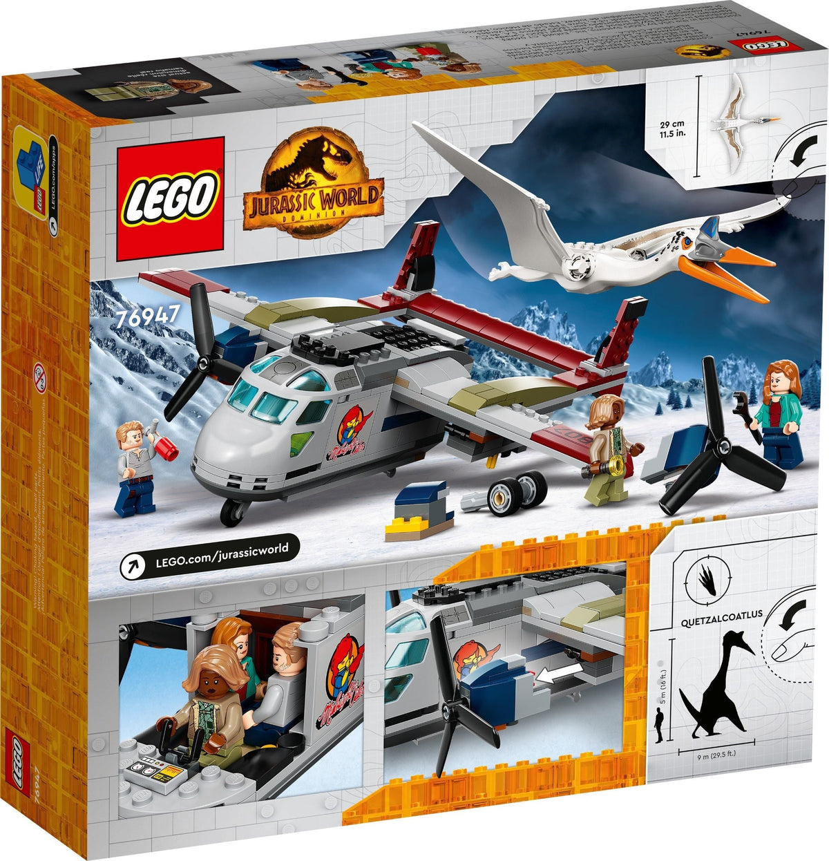 LEGO 76947 Quetzalcoatlus Plane Ambush – Used | Grade A