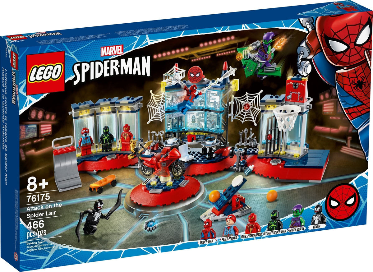 LEGO 76175 Attack on the Spider Lair – Imperfect Box | Grade A