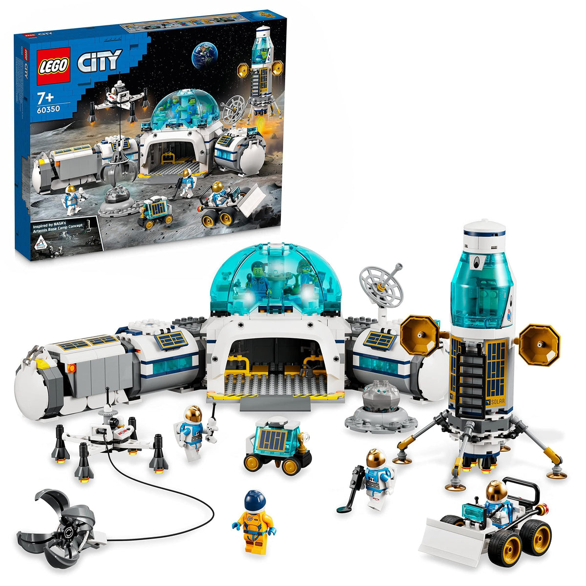 LEGO 60350 Lunar Research Base – Used | Grade A