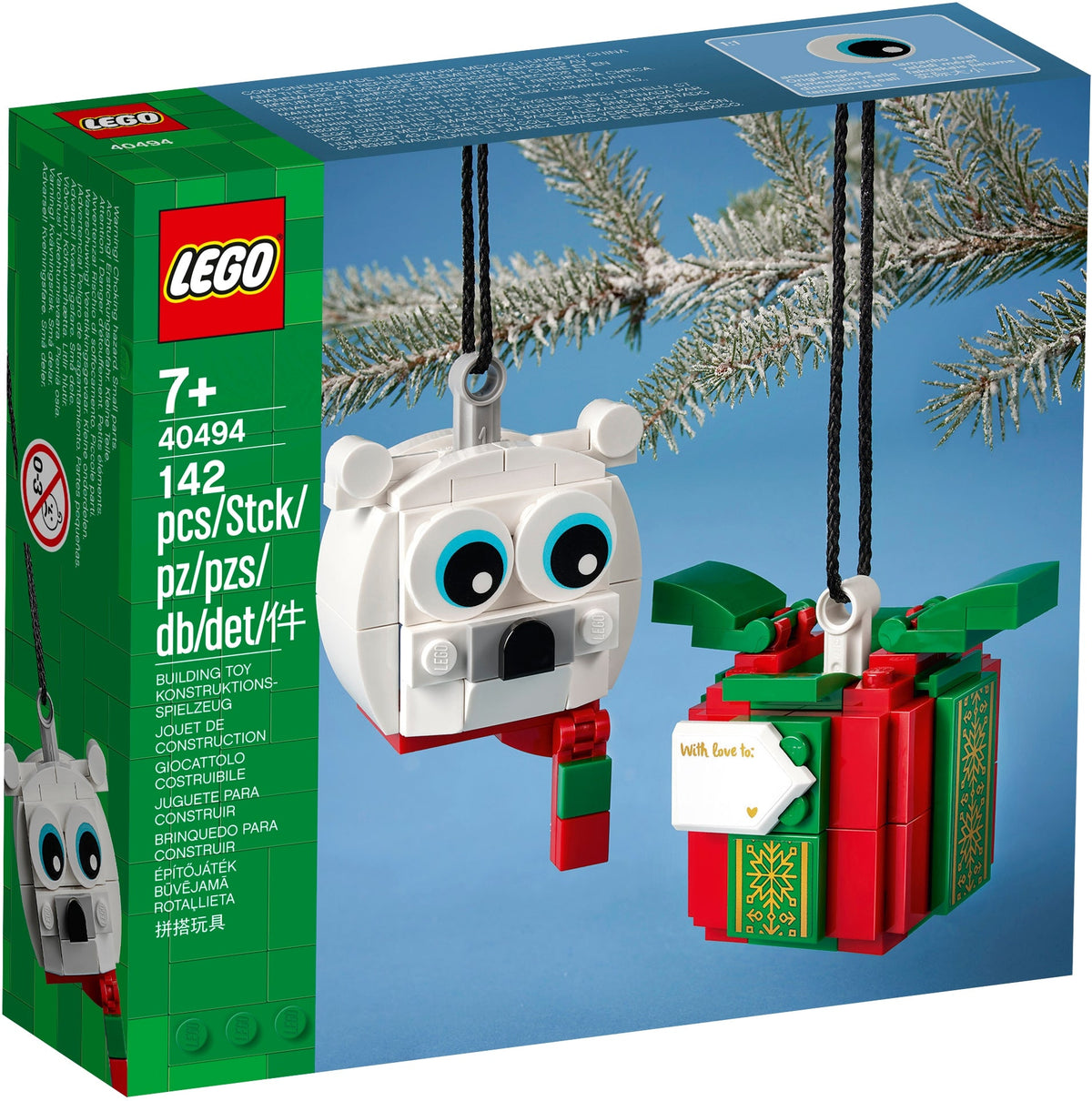 LEGO 40494 Polar Bear & Gift Pack – Imperfect Box | Grade A