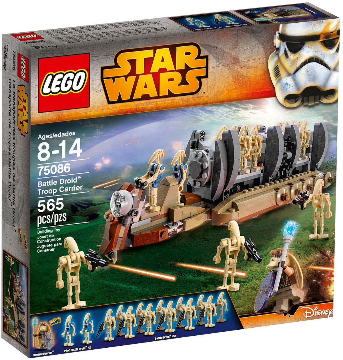 LEGO 75086 Battle Droid Troop Carrier – Like New | Grade A