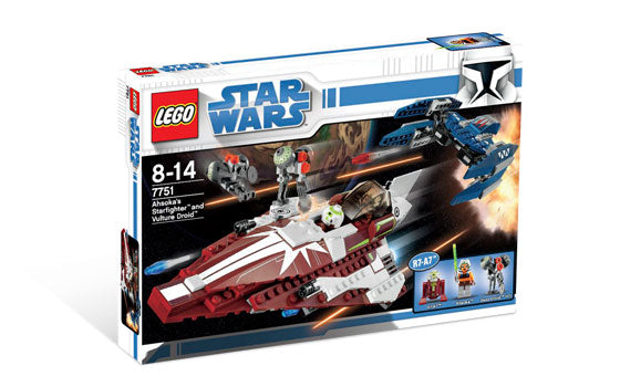 LEGO 7751 Ahsoka's Starfighter and Vulture Droid – Used | Grade A