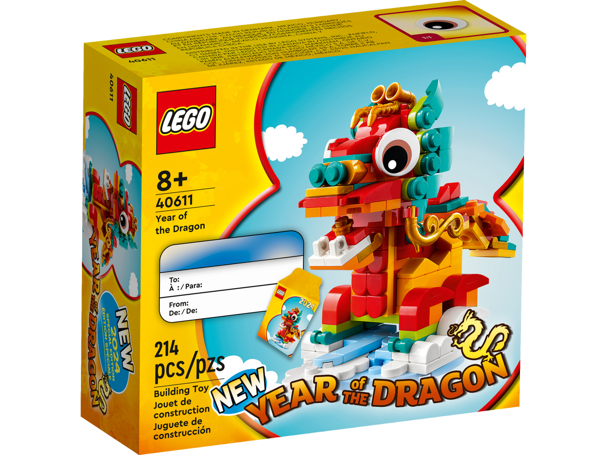 LEGO 40611 L'année du Dragon – Comme neuf | Grade A