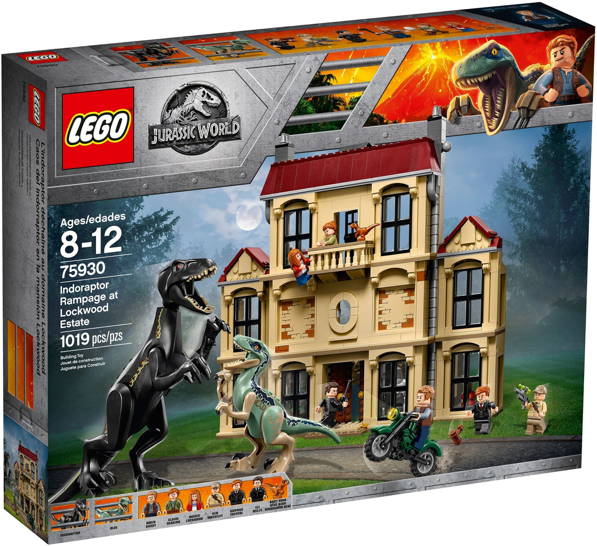 LEGO 75930 Indoraptor Rampage at Lockwood Estate – Like New | Grade A