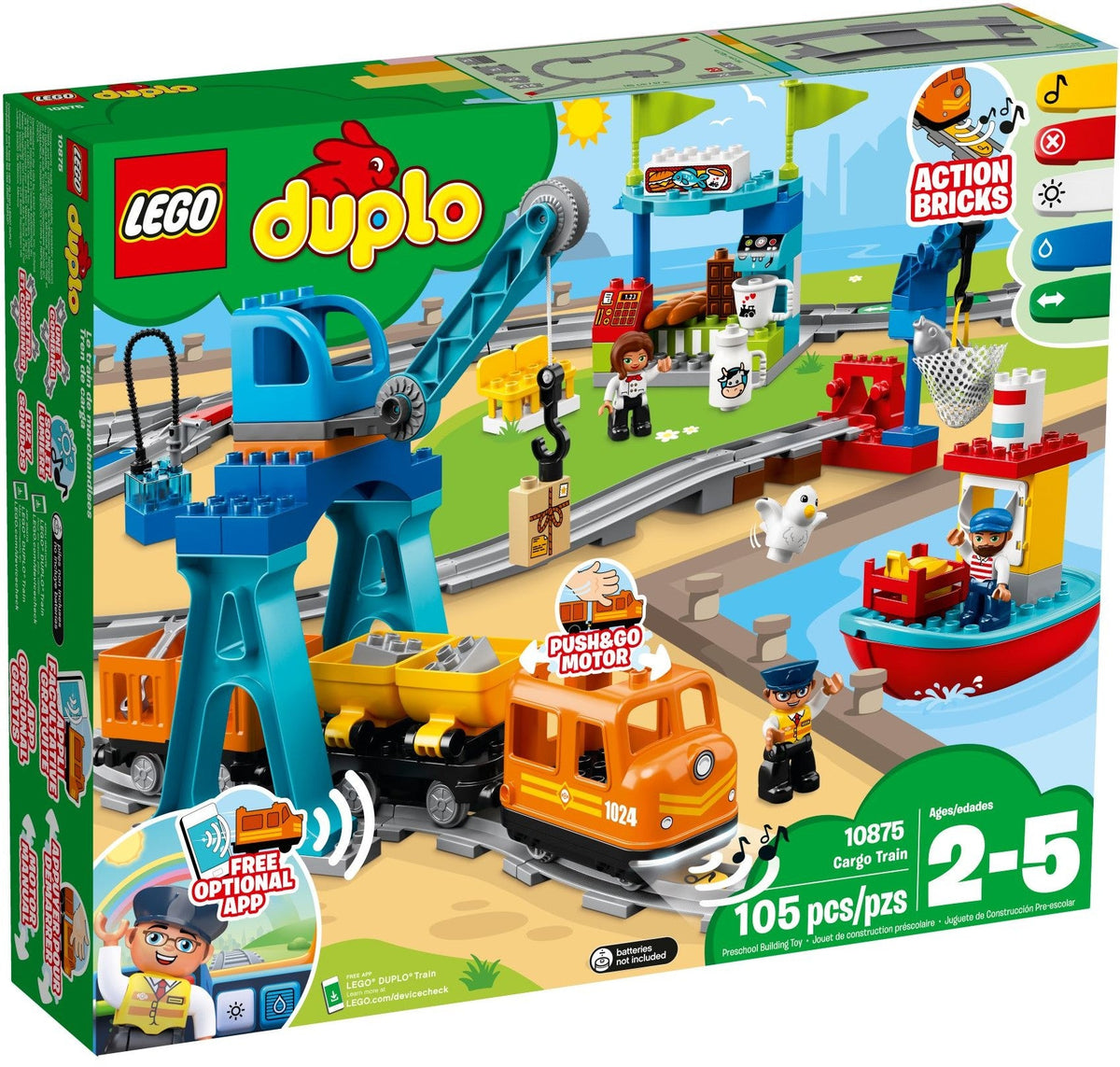 LEGO 10875 Cargo Train – Like New | Grade A