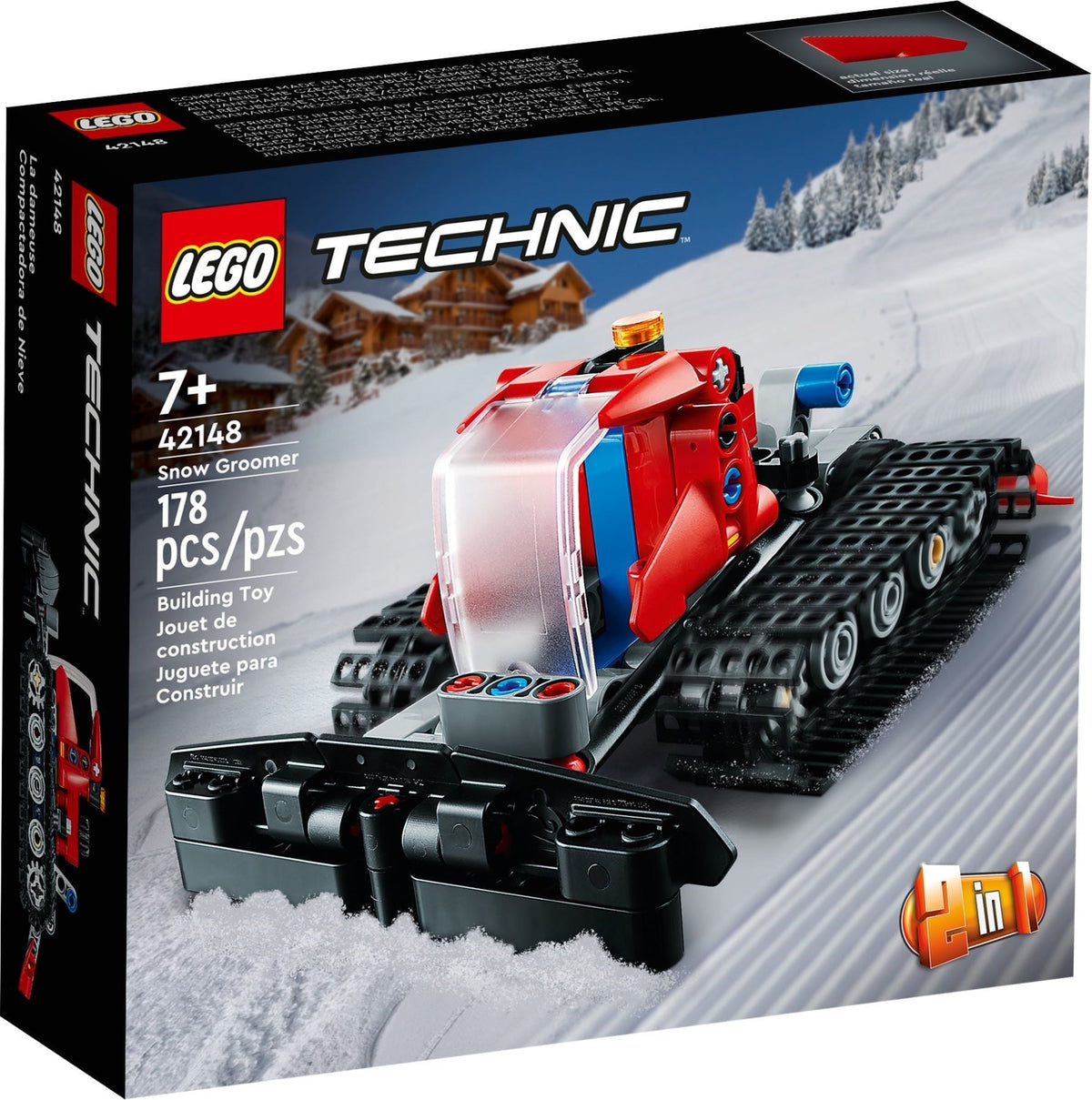 LEGO 42148 La dameuse – Comme neuf | Grade A