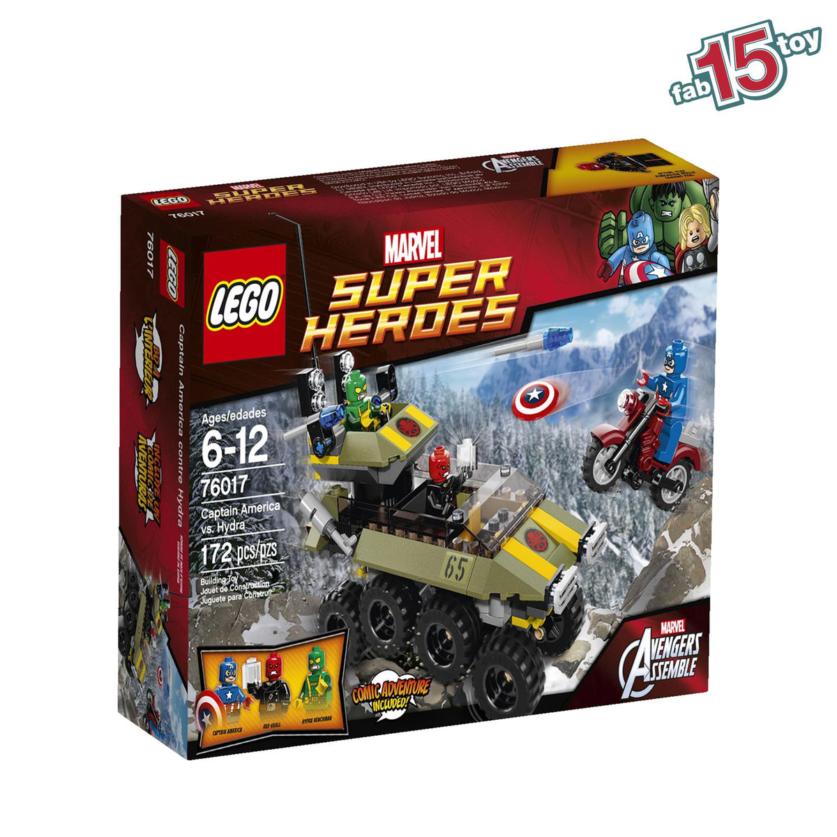 LEGO 76017 Captain America vs. Hydra – Used | Grade A