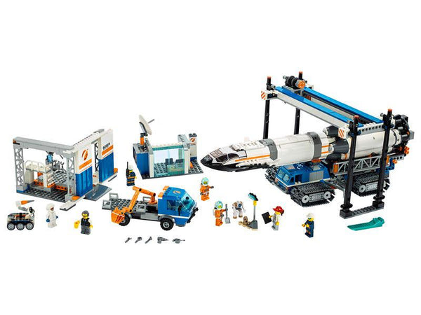 LEGO 60229 Rocket Assembly & Transport – Imperfect Box | Grade A
