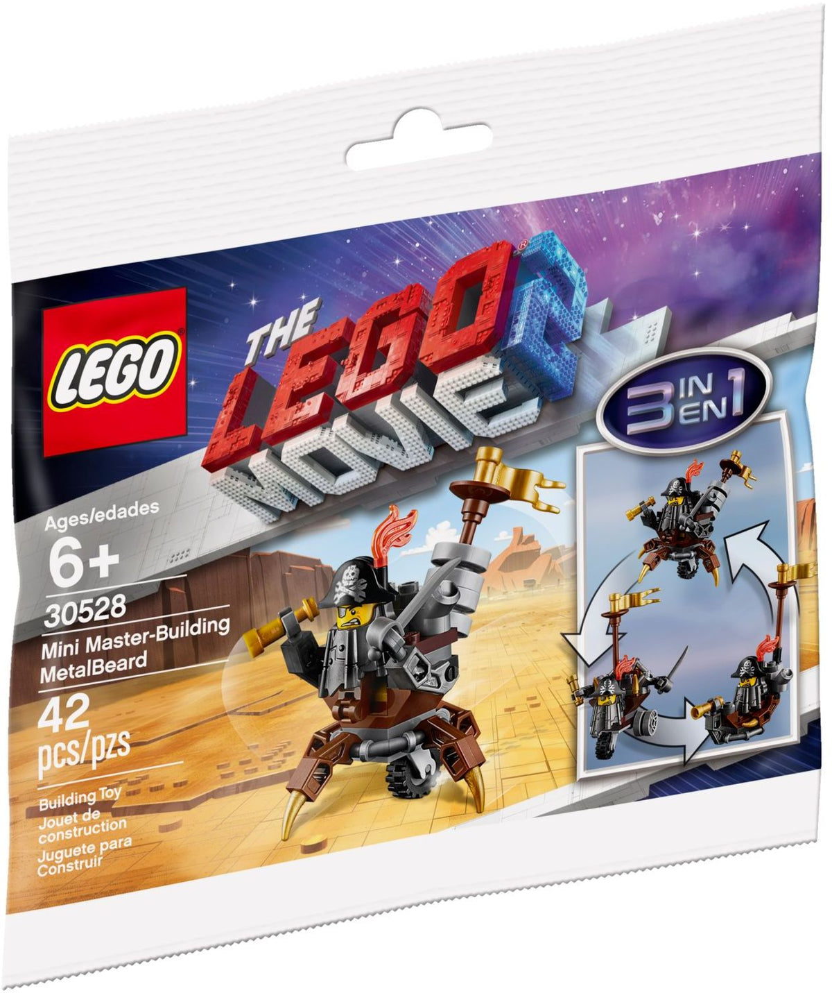 LEGO 30528 Mini Master-Building MetalBeard – Like New | Grade A