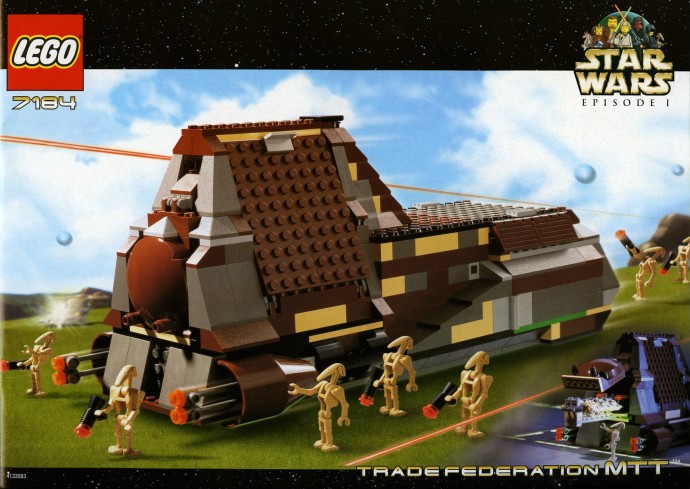 LEGO 7184 Trade Federation MTT – Used | Grade A
