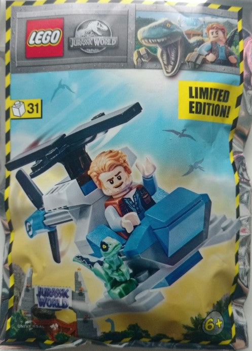 LEGO 122113 Owen with Helicopter – Like New | Grade A