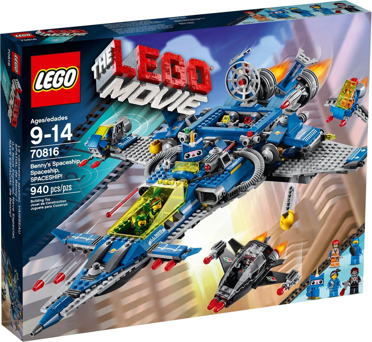 LEGO 70816 Benny's Spaceship, Spaceship, SPACESHIP! – Like New | Grade A
