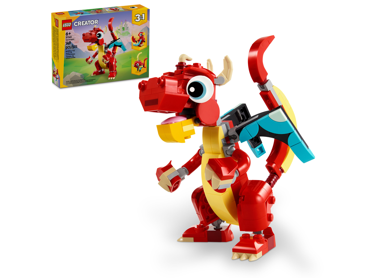 LEGO 31145 Red Dragon – Imperfect Box | Grade A