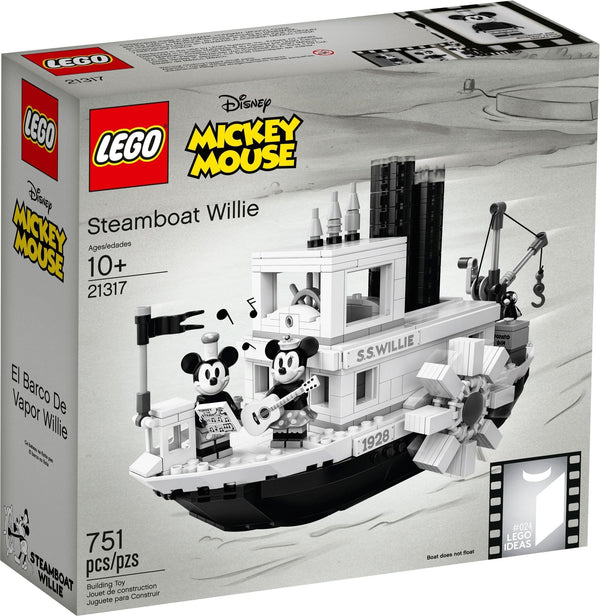 LEGO 21317 Steamboat Willie – Occasion | Grade A