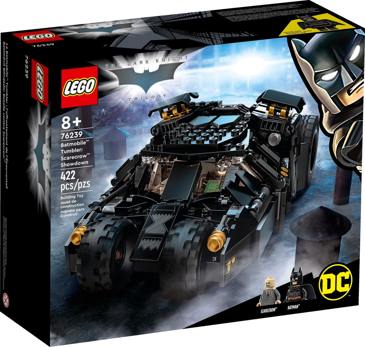 LEGO 76239 Batmobile Tumbler: Scarecrow Showdown – Used | Grade A