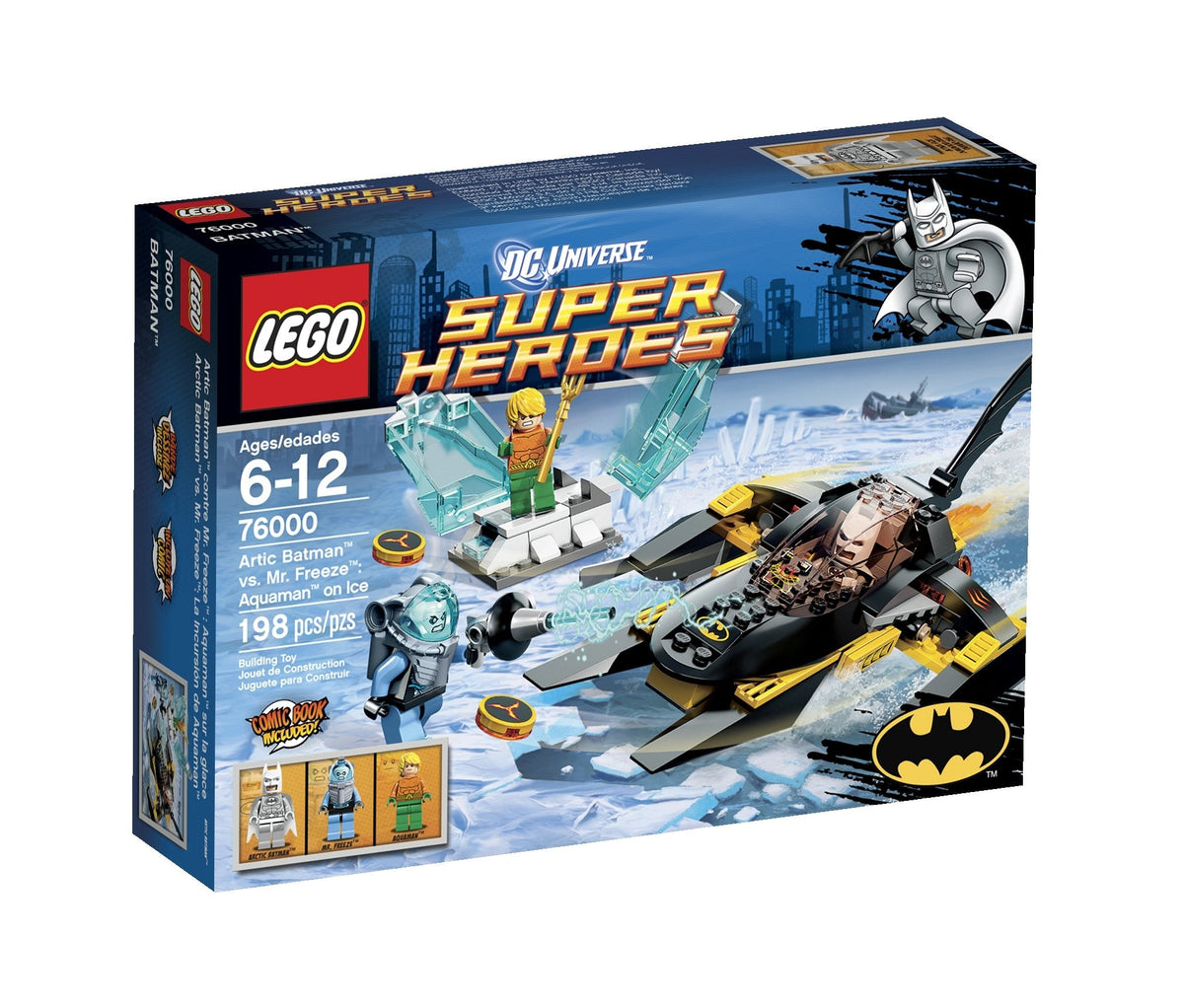 LEGO 76000 Batman arctique contre Mr. Freeze : Aquaman sur la glace – Occasion | Grade A