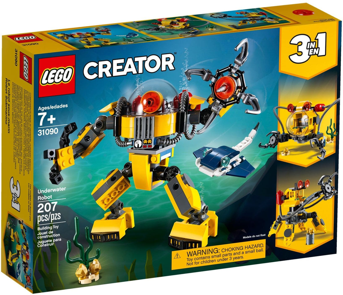 LEGO 31090 Le robot sous-marin – Comme neuf | Grade A