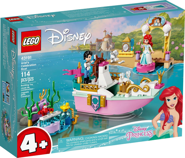 LEGO 43191 Ariel's Celebration Boat – Like New | Grade A