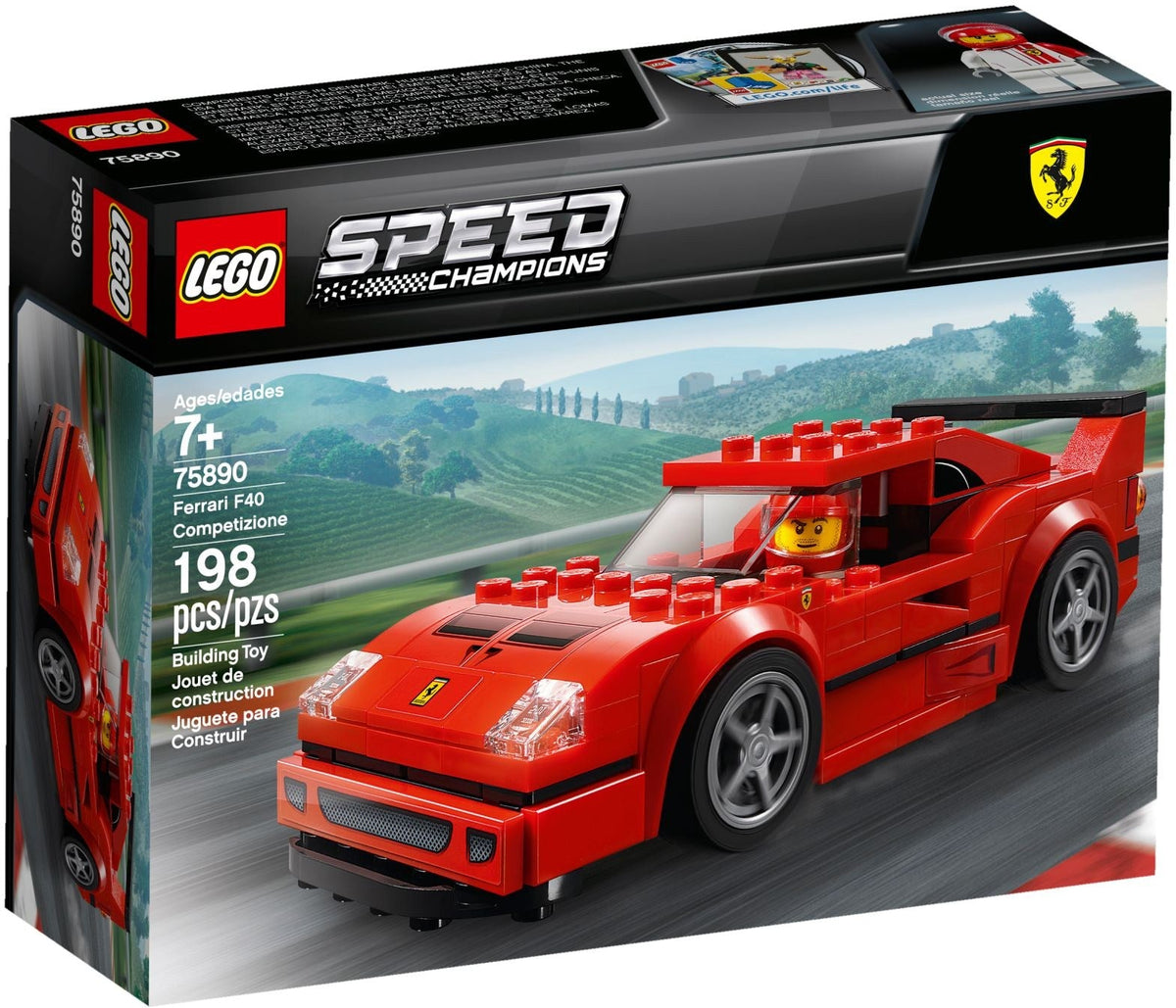 LEGO 75890 Ferrari F40 Competizione – Imperfect Box | Grade A