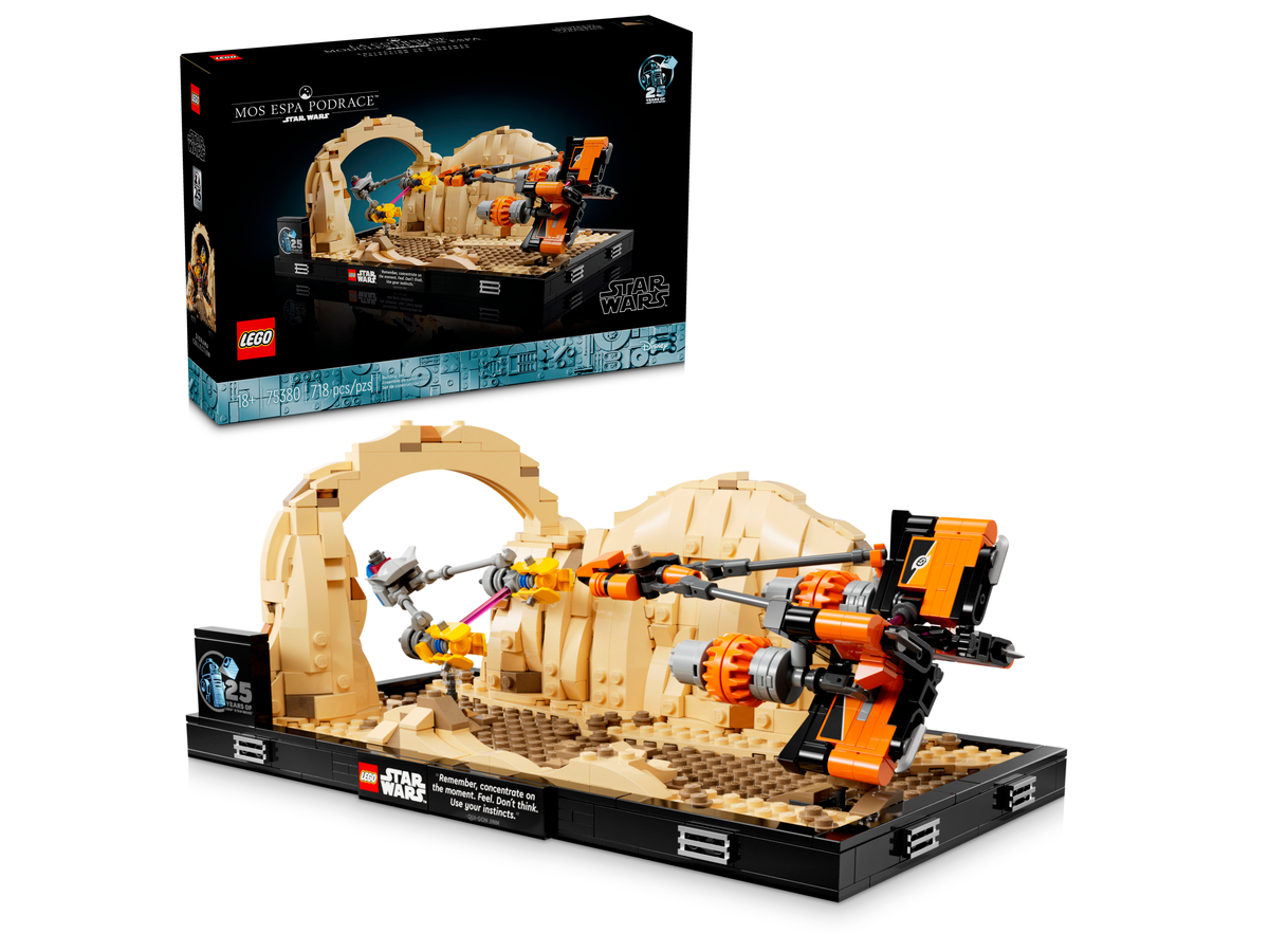 LEGO 75380 Mos Espa Podrace Diorama – Like New | Grade A