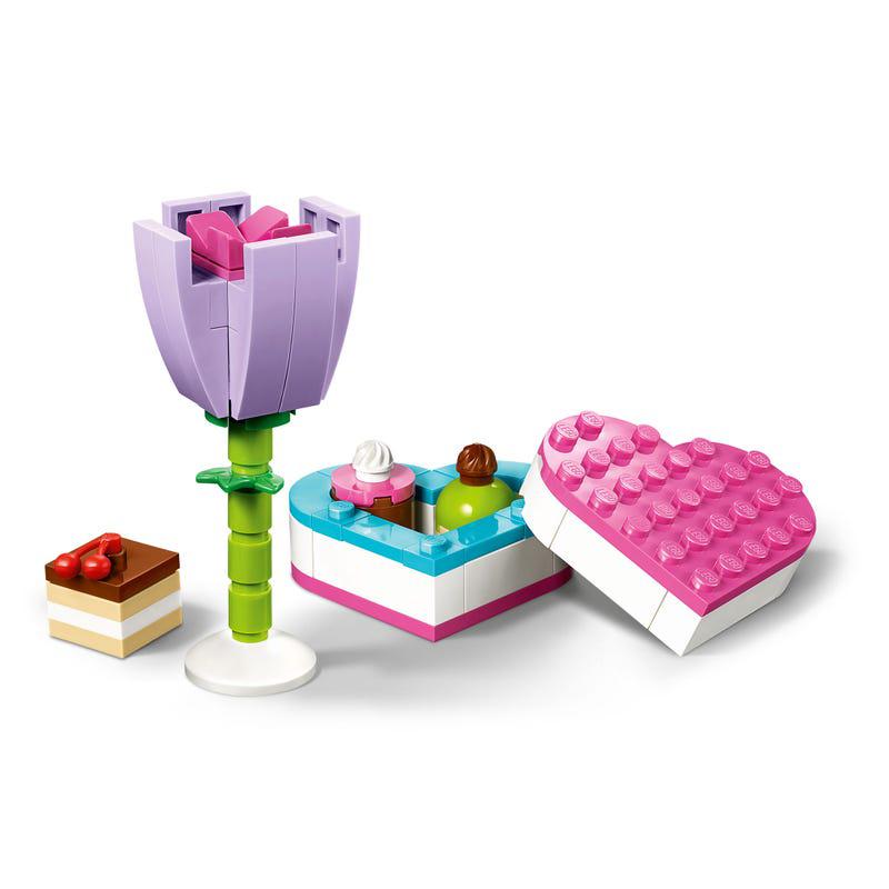 LEGO 30411 La boîte de chocolats et la fleur – Comme neuf | Grade A