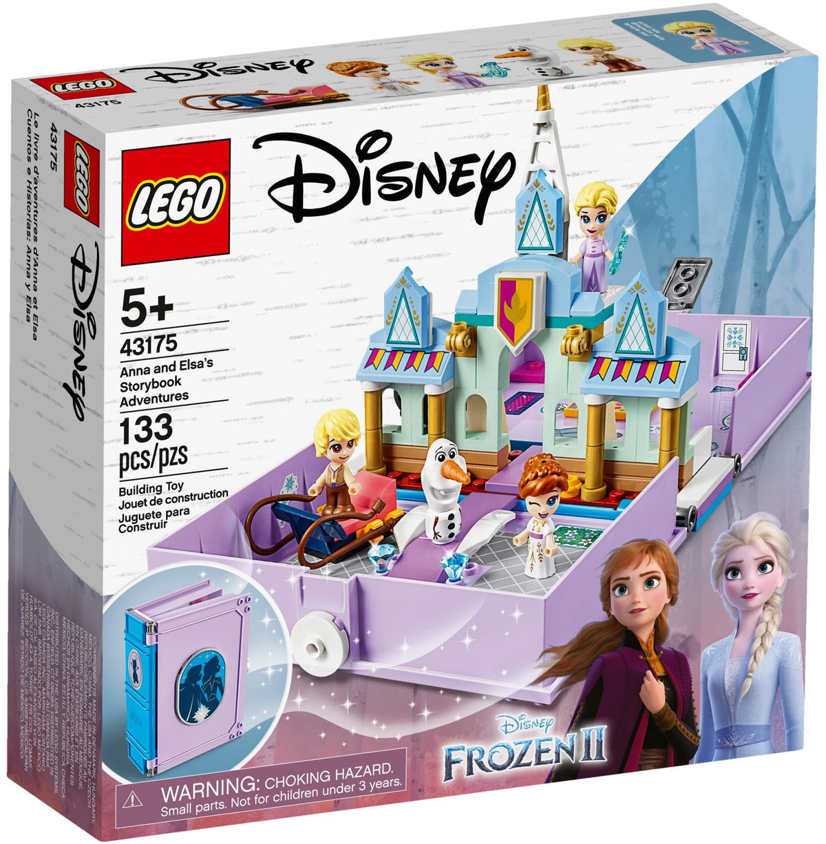 LEGO 43175 Anna and Elsa's Storybook Adventures – Like New | Grade A