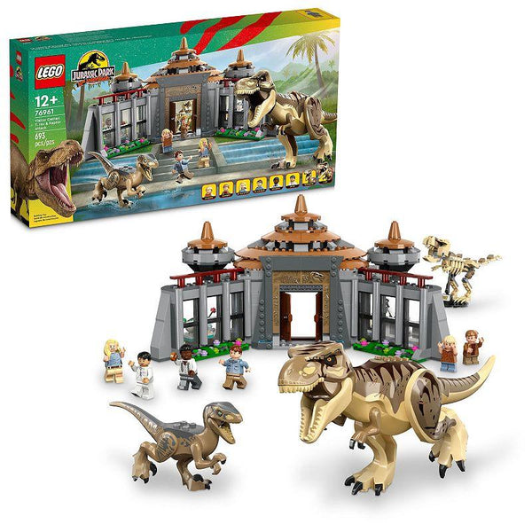 LEGO 76961 Visitor Centre: T. rex & Raptor Attack – Used | Grade A
