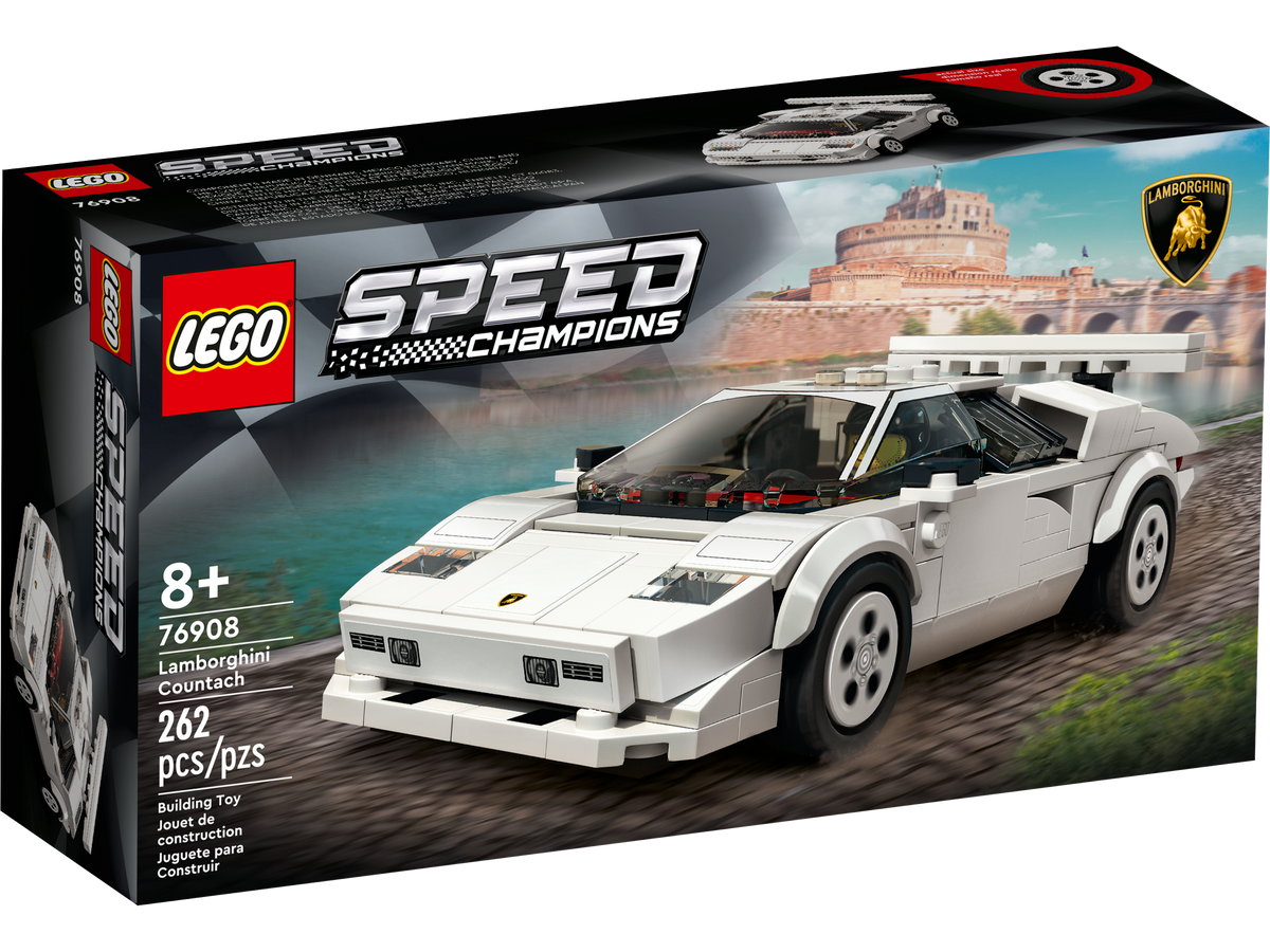 LEGO 76908 Lamborghini Countach – Imperfect Box | Grade A