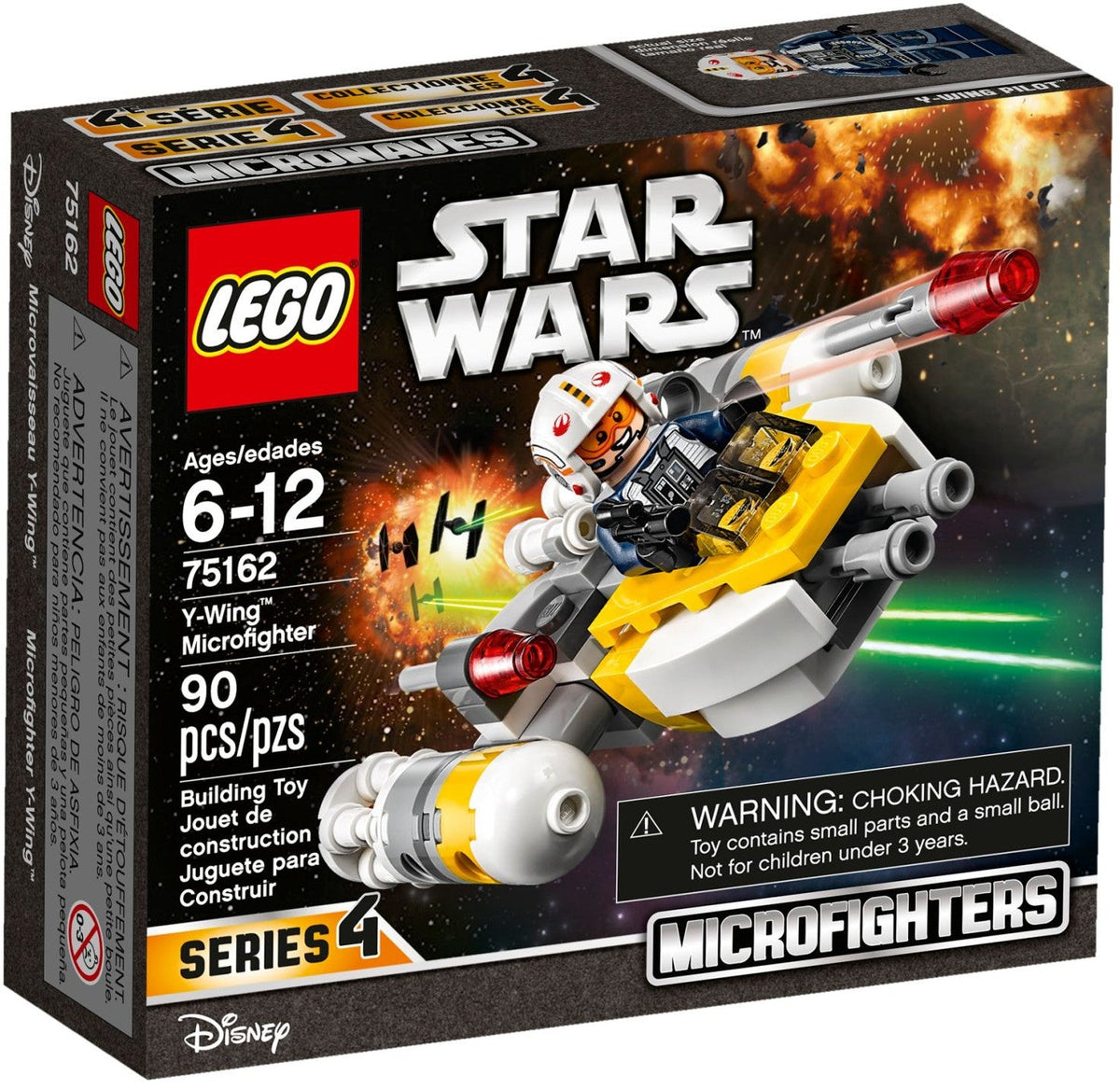 LEGO 75162 Y-Wing Microfighter – Like New | Grade A