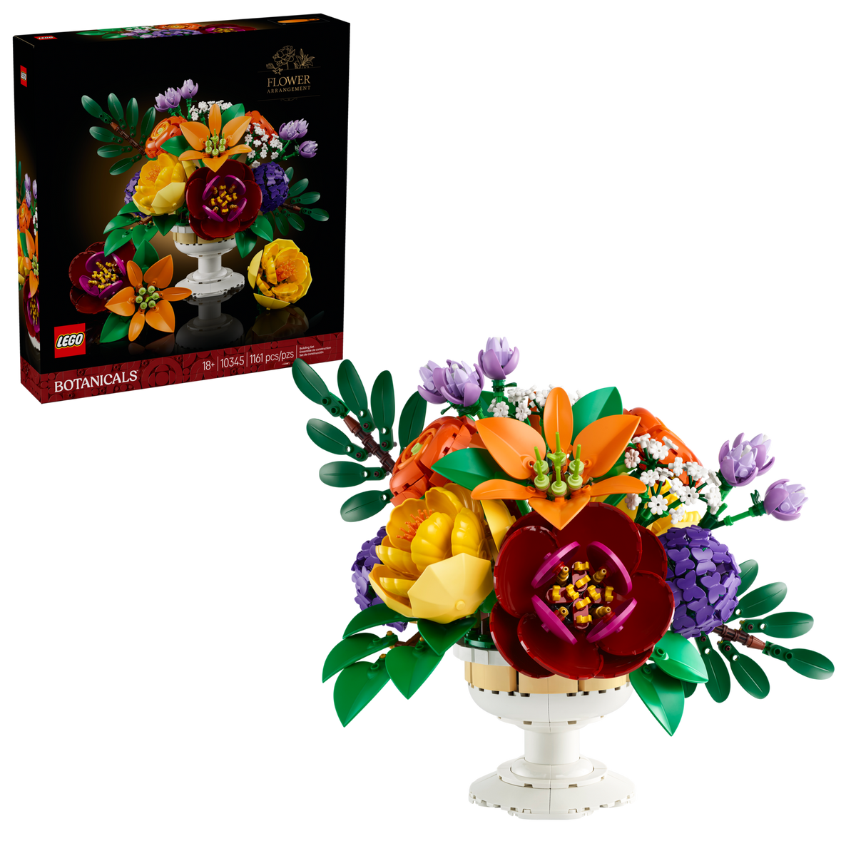 LEGO 10345 Flower Arrangement – Imperfect Box | Grade A