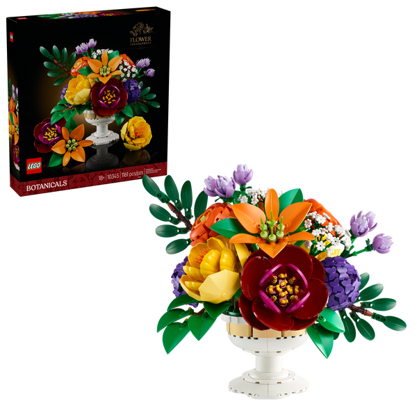 LEGO 10345 Flower Arrangement – Imperfect Box | Grade A