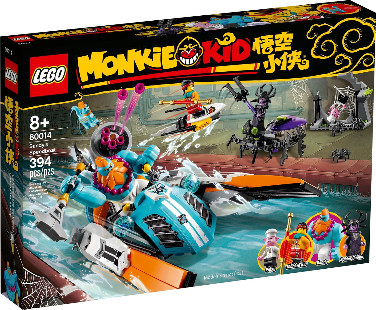 LEGO 80014 Le hors-bord de Sandy – Comme neuf | Grade A