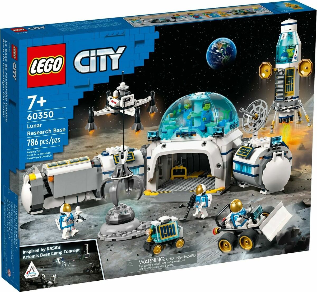 LEGO 60350 Lunar Research Base – Like New | Grade A