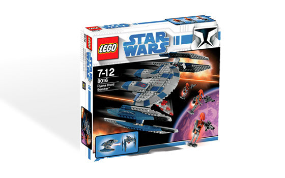 LEGO 8016 Le bombardier droïde Hyène – Comme neuf | Grade A