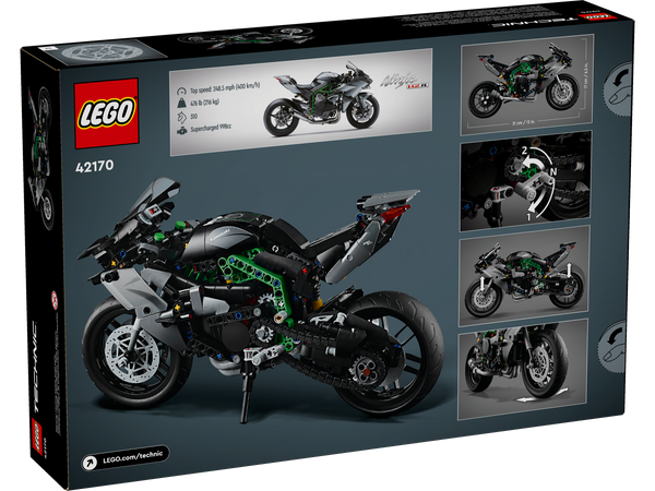 LEGO 42170 Kawasaki Ninja H2R – Imperfect Box | Grade A